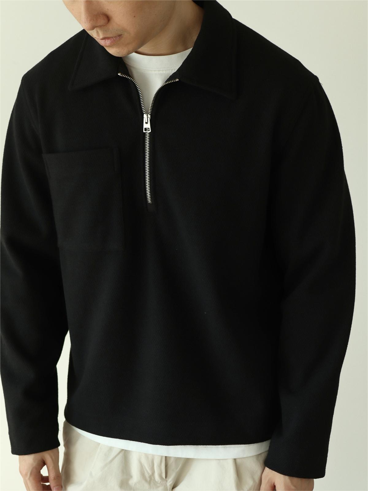 Classic Zip Polo Sweatshirts