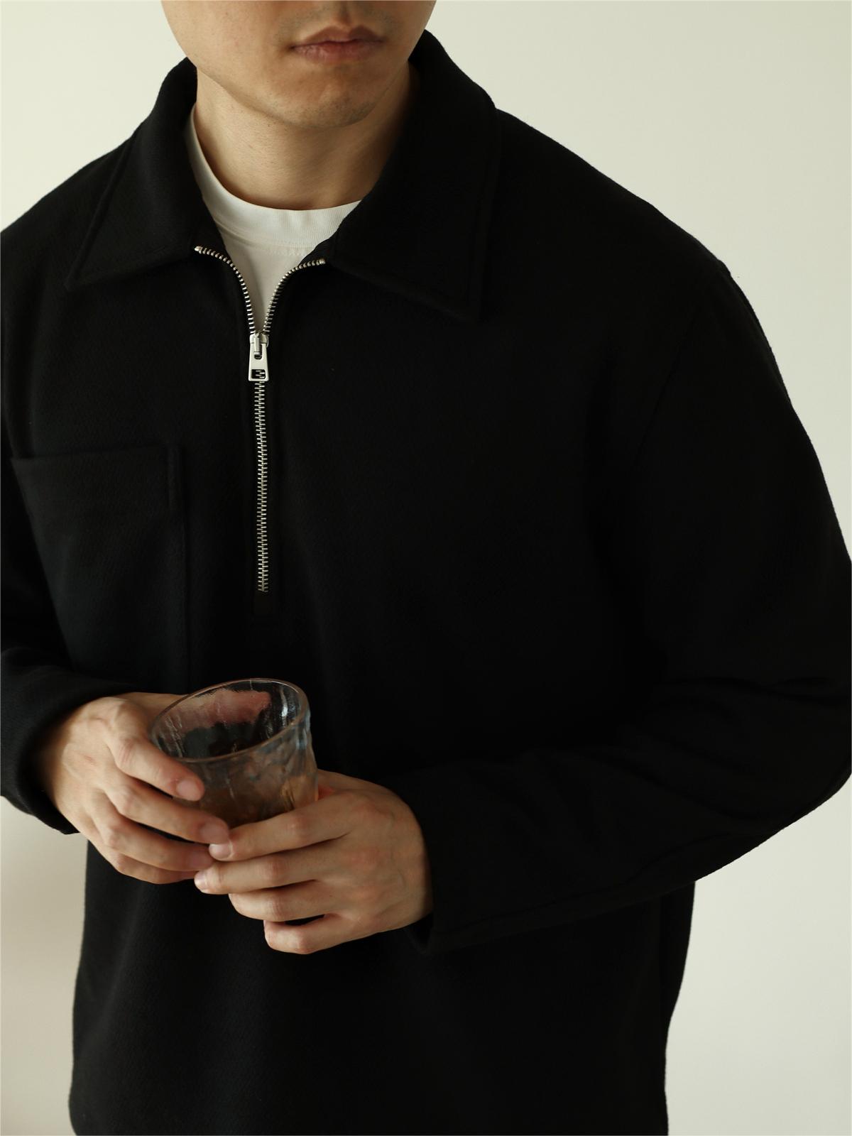 Classic Zip Polo Sweatshirts