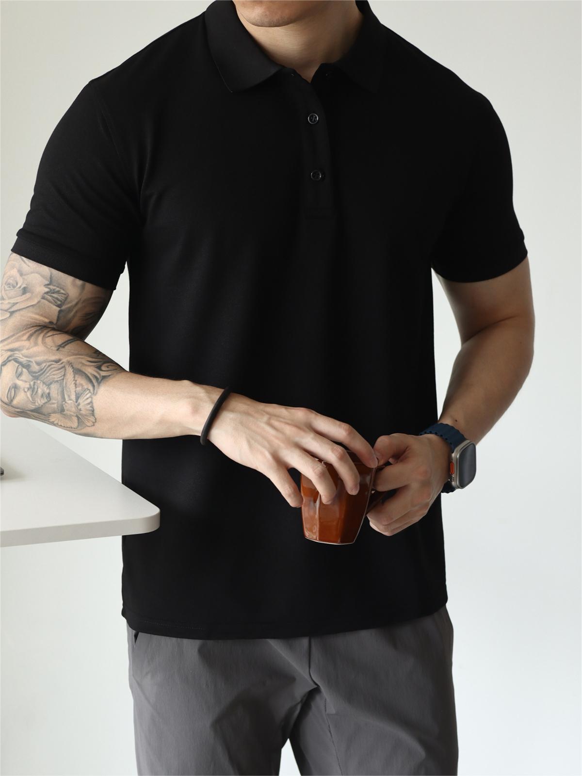 Mercerized Supima Cotton Piqué Polo Shirt