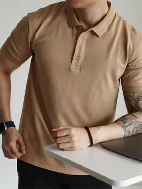 Mercerized Supima Cotton Piqué Polo Shirt