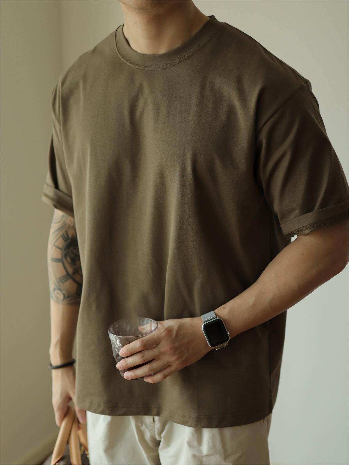 Heavy Weight Casual T-shirt with SORONA Fiber