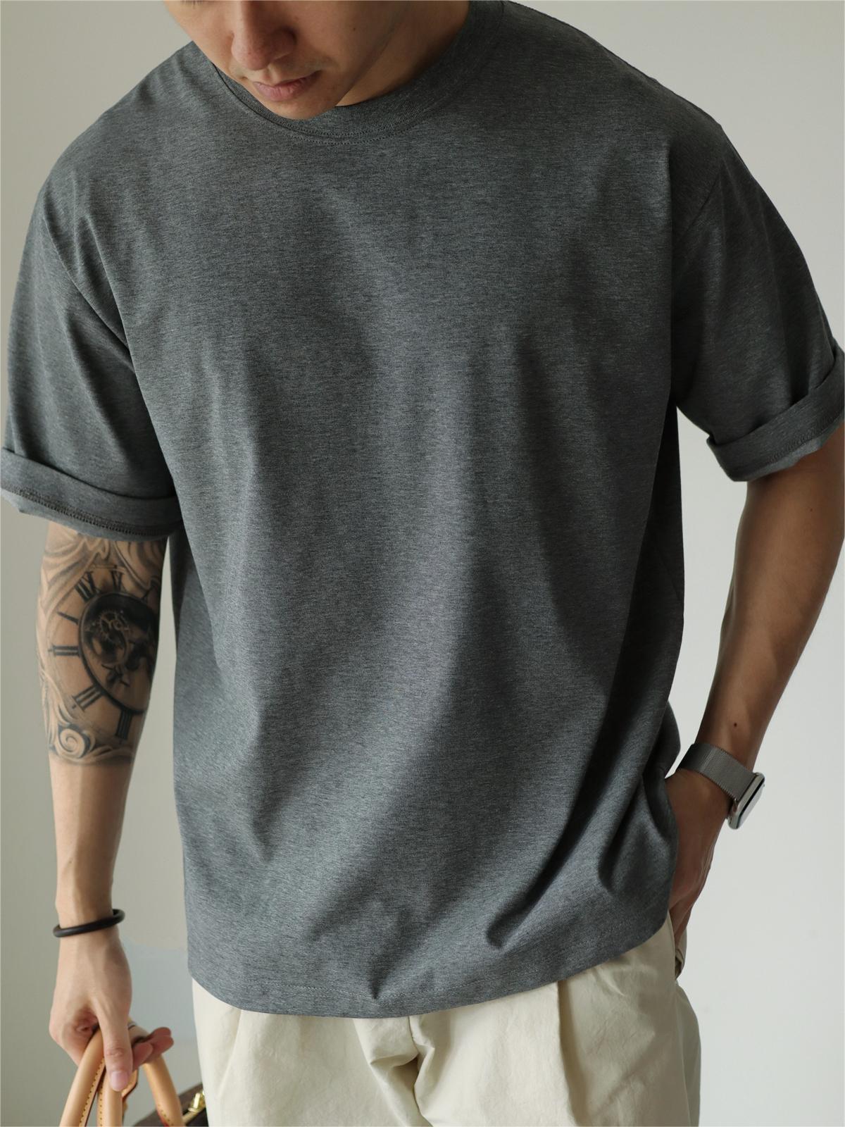 Heavy Weight Casual T-shirt with SORONA Fiber