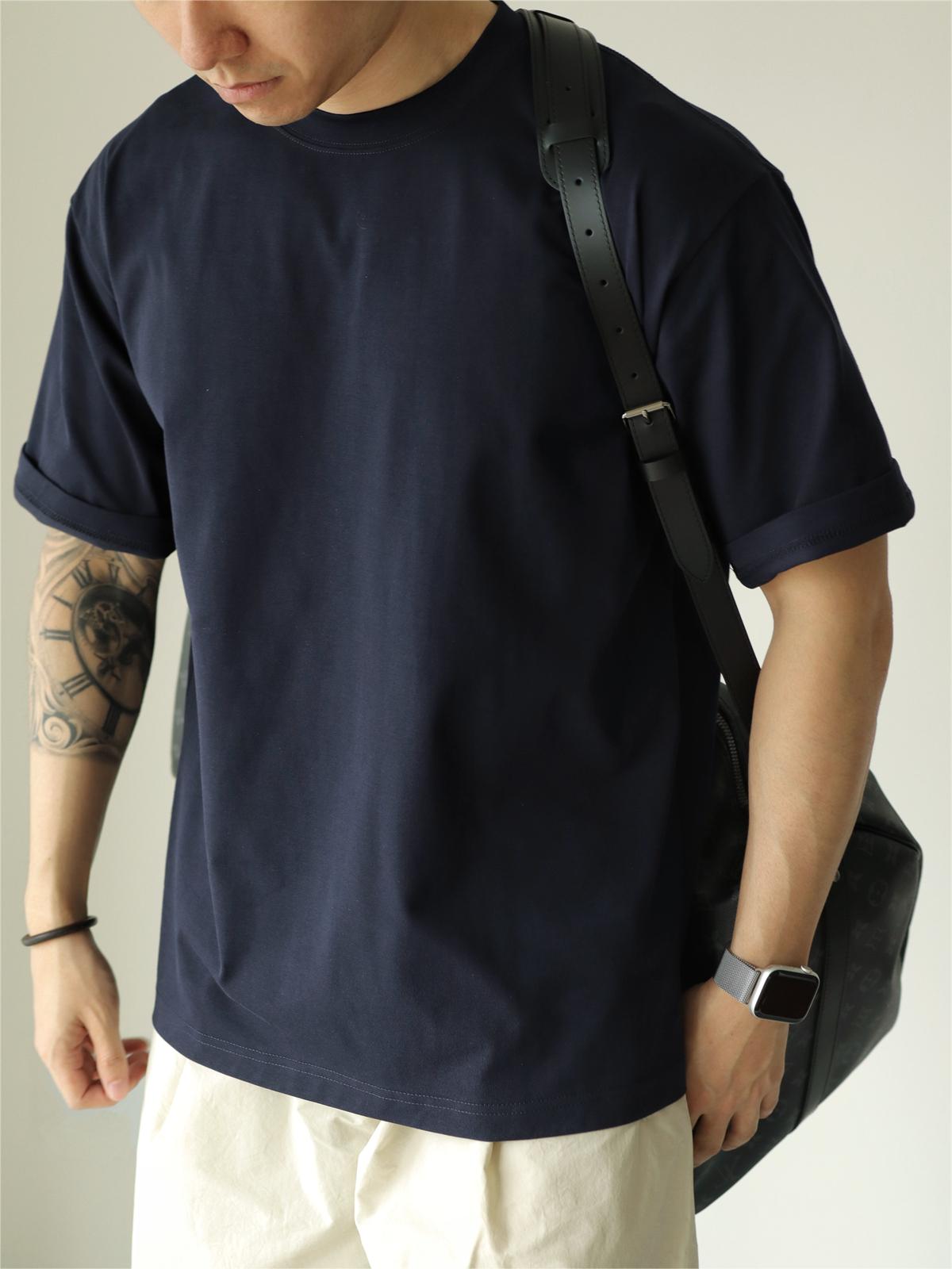 Heavy Weight Casual T-shirt with SORONA Fiber