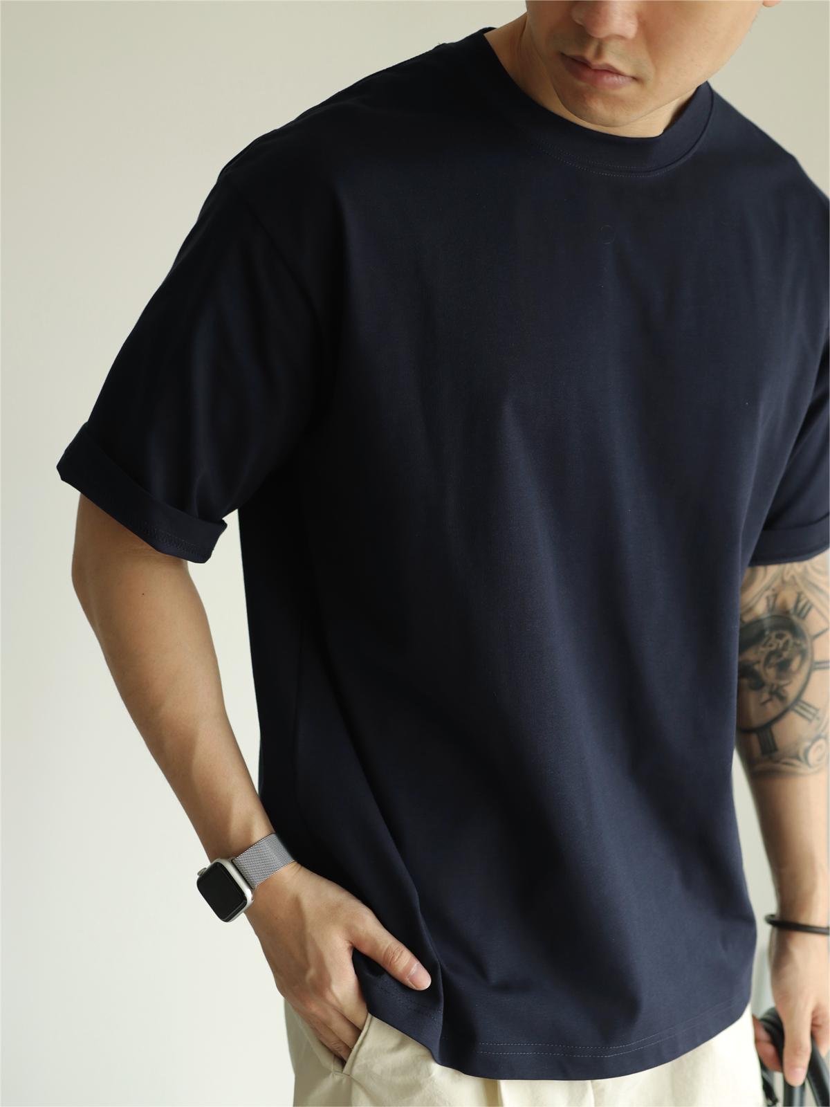 Heavy Weight Casual T-shirt with SORONA Fiber