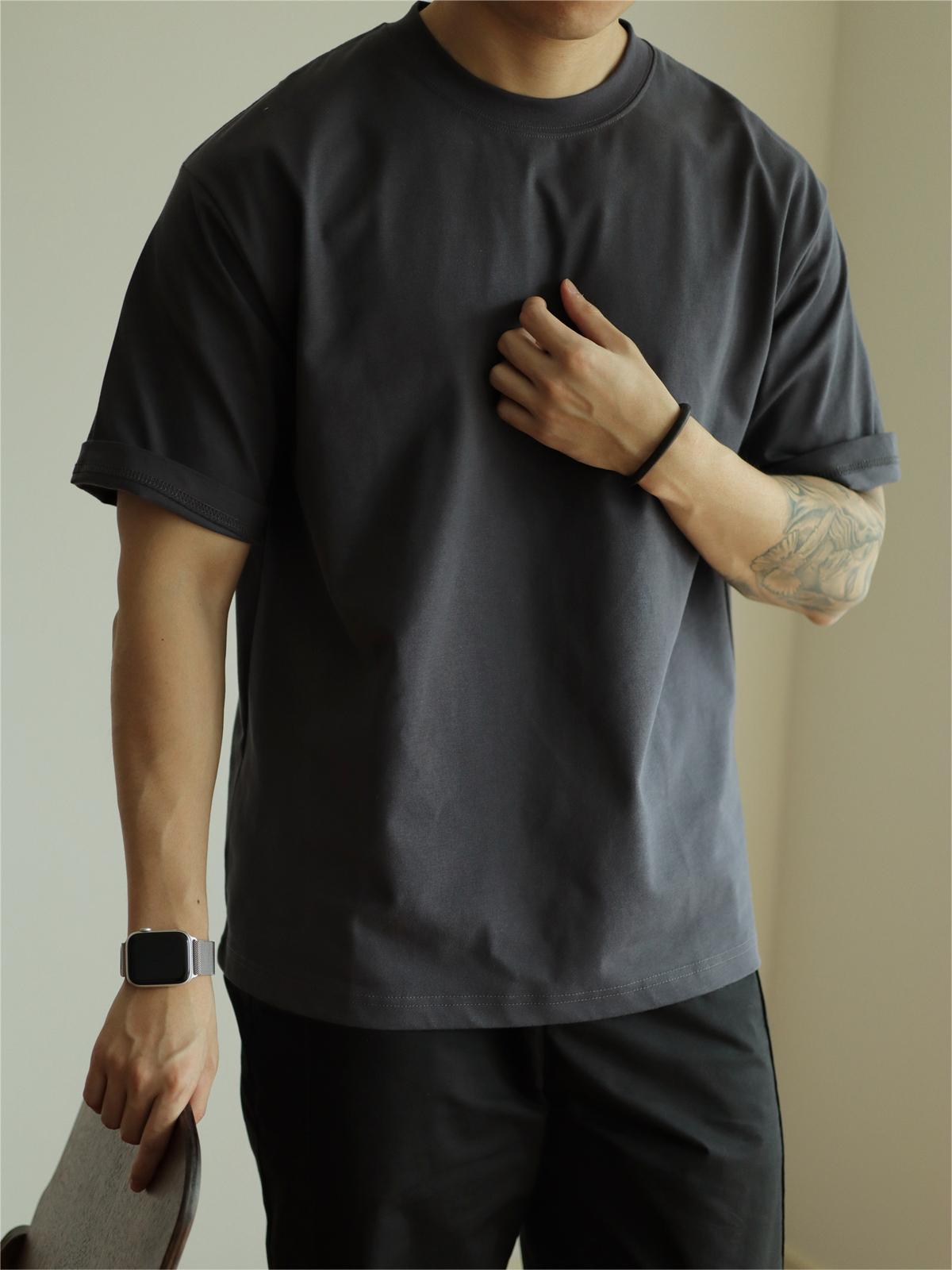 Heavy Weight Casual T-shirt with SORONA Fiber